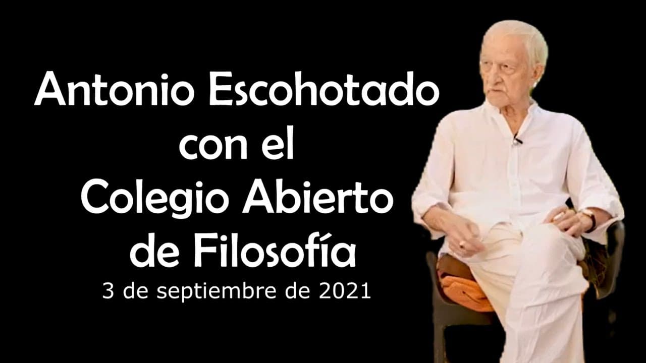 Conversatorio con Antonio Escohotado mantenido con el Colegio Abierto de Filosofía. Ibiza.